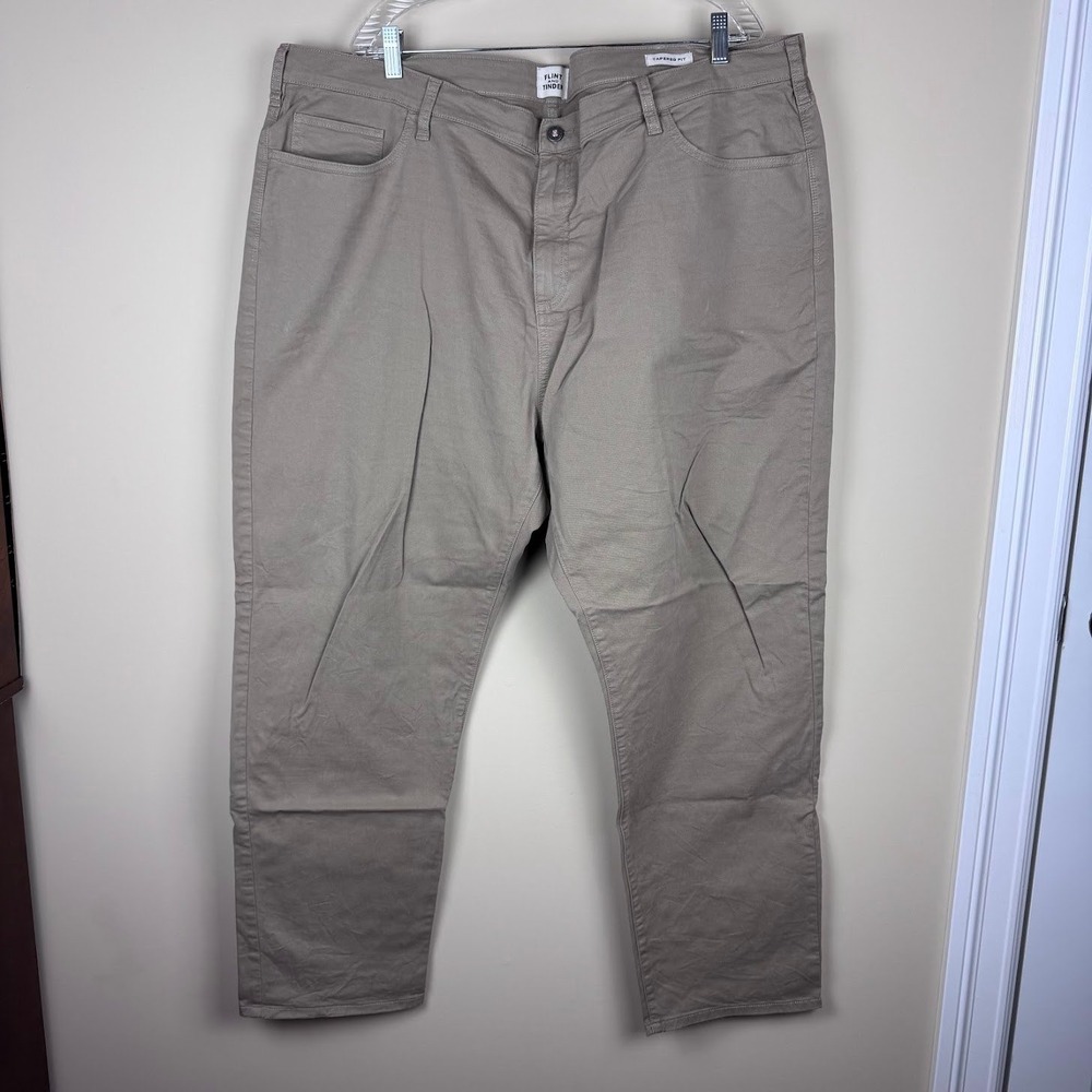 Flint and Tinder Mens Tapered Fit Pants Casual‎ Chinos 44x30